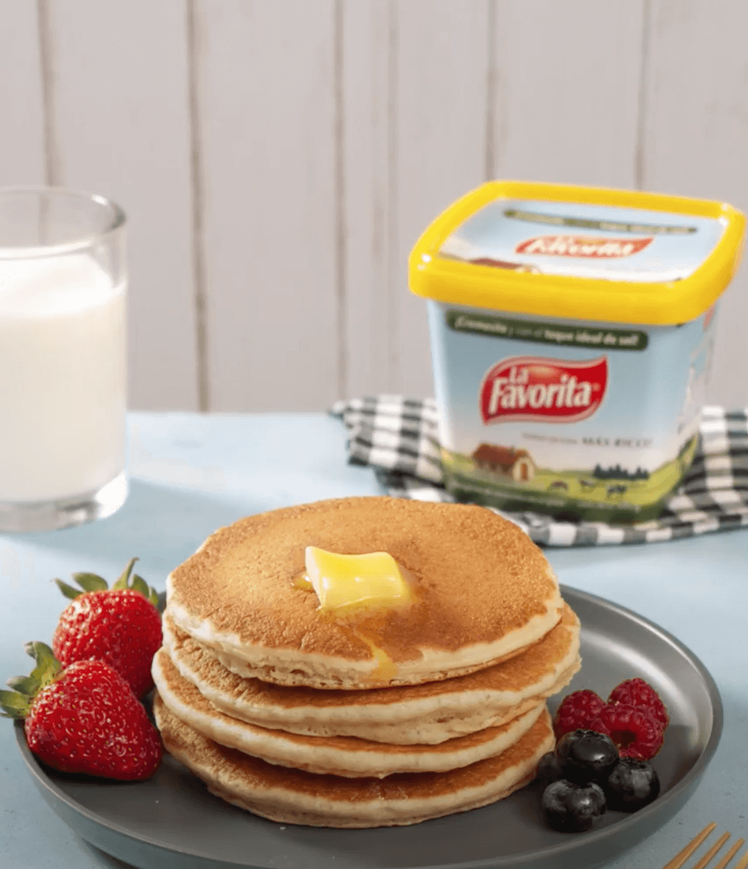 Pancakes de fresas