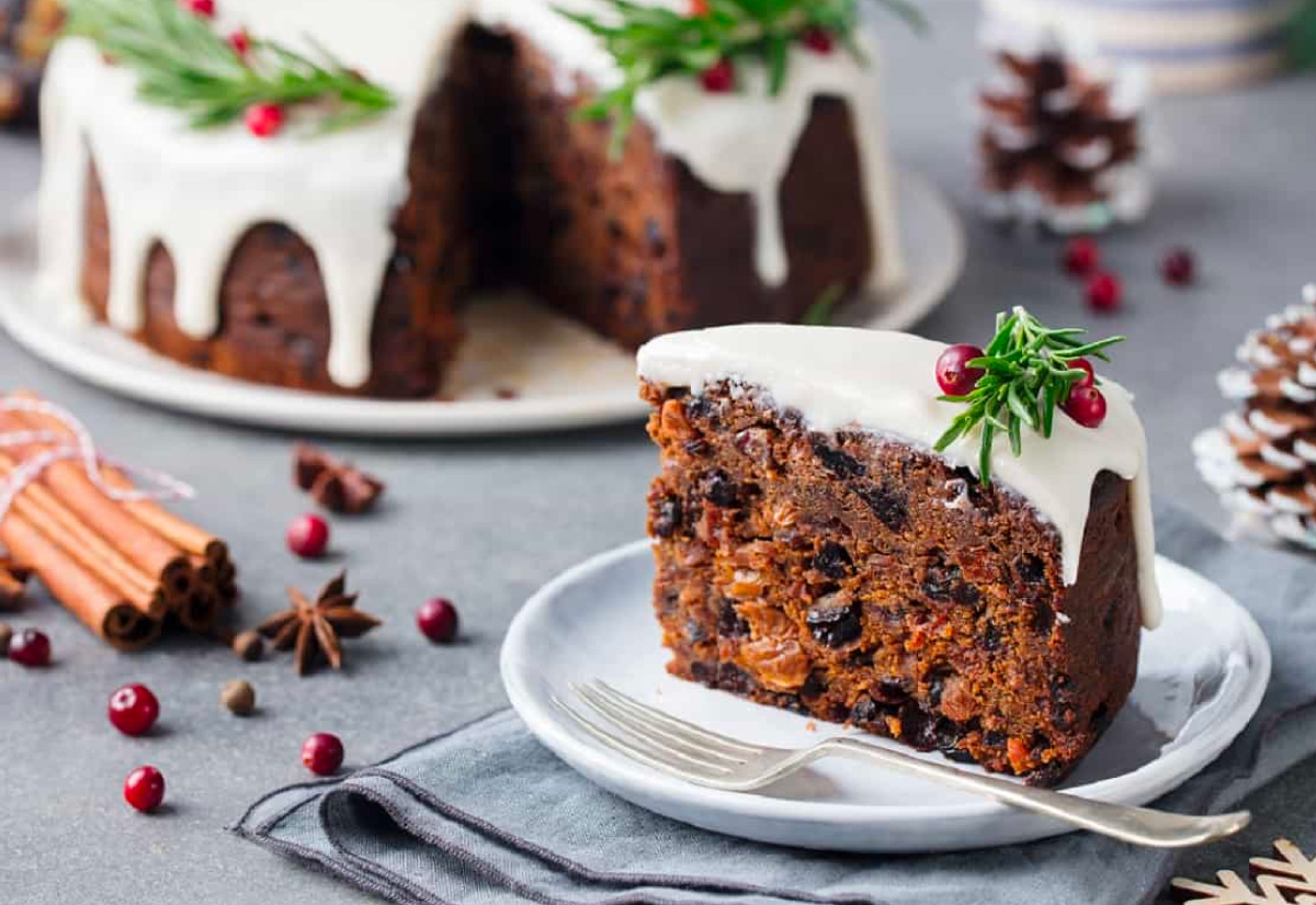 Torta Negra Navideña