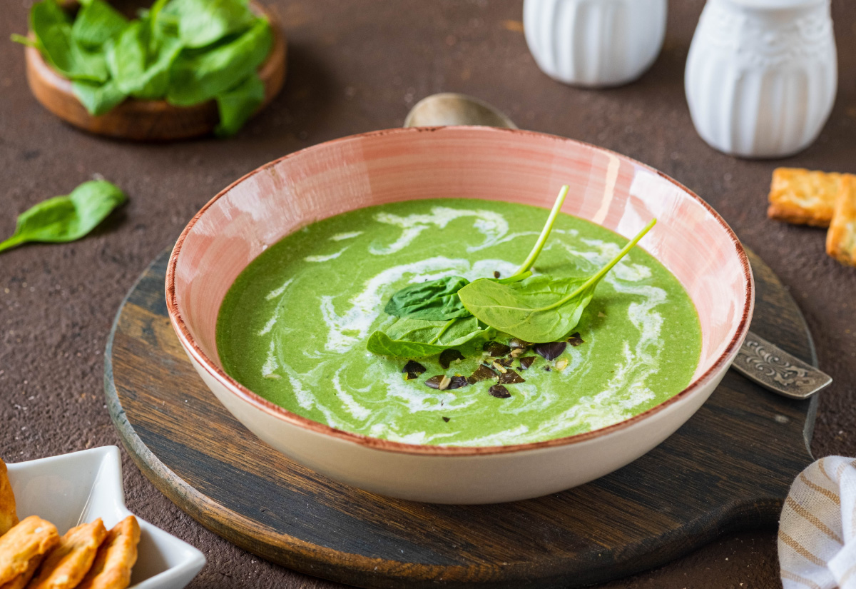 Crema de Espinaca