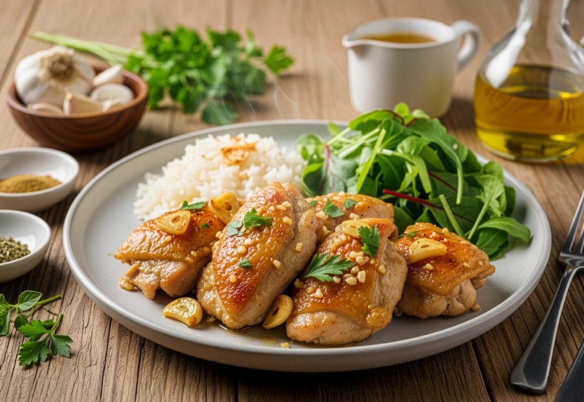 Pollo al Ajillo (Garlic Chicken)