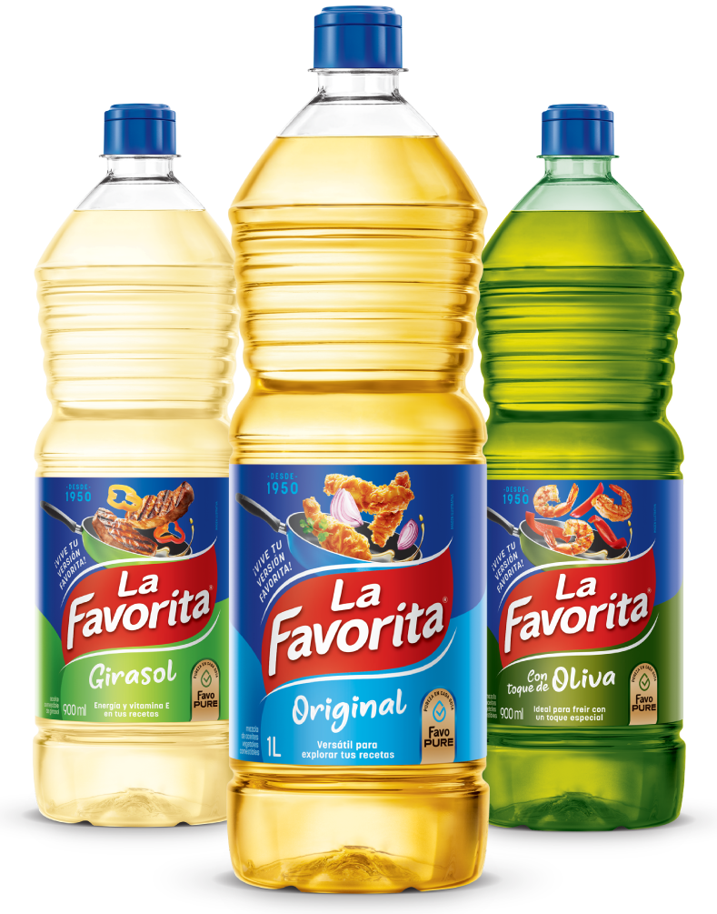 Conoce toda la línea La Favorita